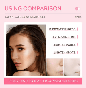 Japan Sakura - Skin Care Set مجموعة اليابان ساكورا للعناية بالبشرة