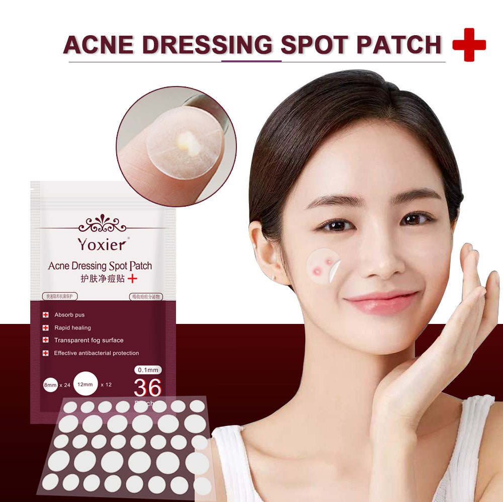 🩹 Invisible Acne Healing Patches (36 Stickers) لصقات حب الشباب الخفية (٣٦ قطعة)
