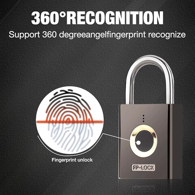 Fingerprint Padlock | قفل ببصمة الإصبع
