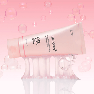 Medicube - PDRN Pink Niacinamide Whip Cleanser ميديكيوب: منظف الوجه بتركيبة الرغوة الوردية والنياسيناميد