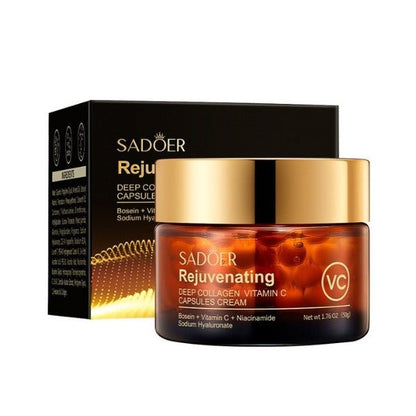 🌟 SADOER: Rejuvenating Vitamin C & Collagen Cream سادور: كريم الكولاجين وفيتامين C لتجديد البشرة