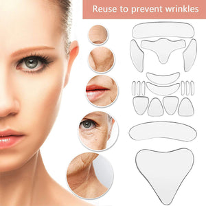 Silicone Anti-wrinkle Face Patch لاصقات السيليكون لمحاربة تجاعيد الوجه