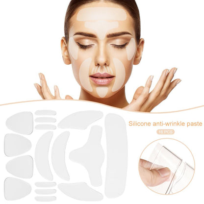 Silicone Anti-wrinkle Face Patch لاصقات السيليكون لمحاربة تجاعيد الوجه