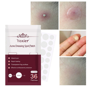 🩹 Invisible Acne Healing Patches (36 Stickers) لصقات حب الشباب الخفية (٣٦ قطعة)
